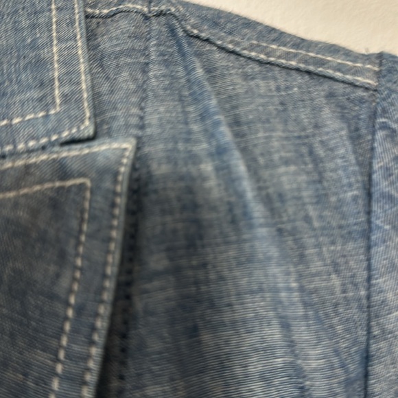 J.Crew blue chambray jacket size 6 - Picture 14 of 14